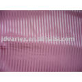 Polyester Stripe Satin Fabric for Lady Dress